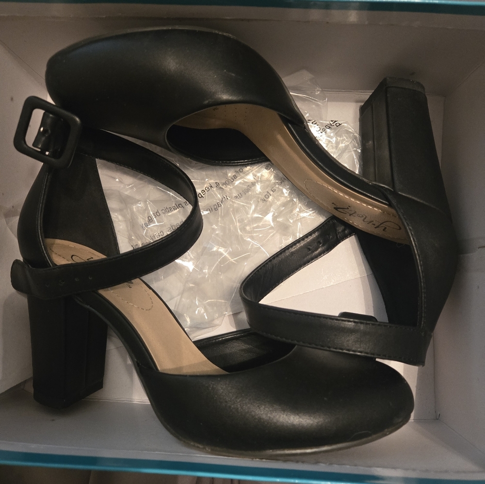 Black heels